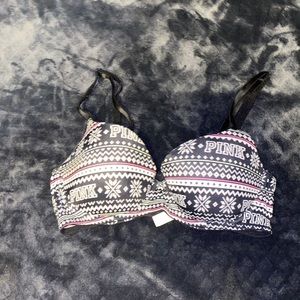 Pink Victoria secret bra
